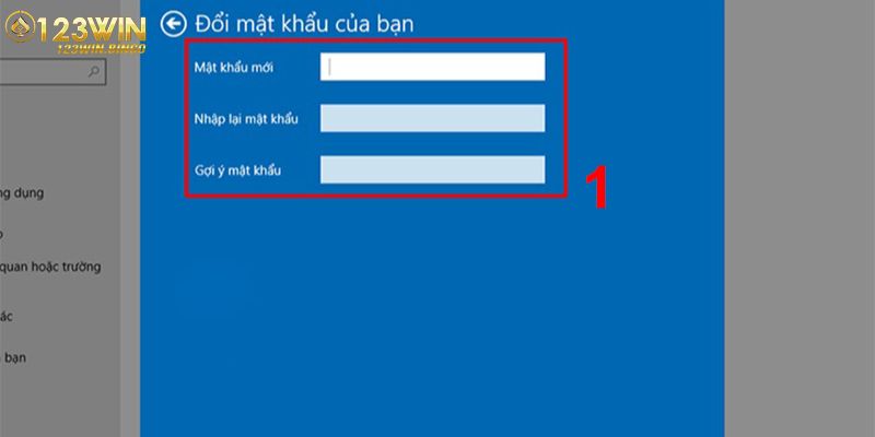 Hướng dẫn chi tiết các bước thay đổi password đơn giản